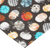 Halloween decoratieve pompoen patroon tafelkleed (Gekanteld)