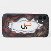 Halloween Decoration Treat of Trick Monogram Case-Mate iPhone Case (Achterkant (horizontaal))