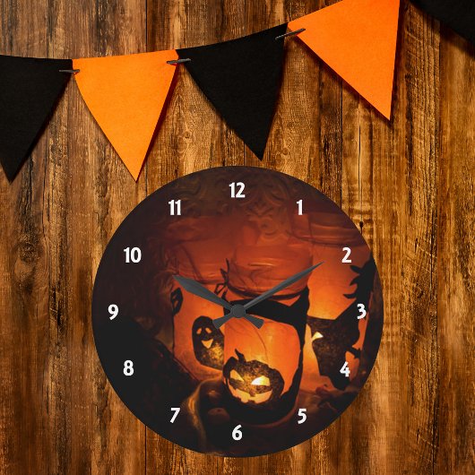 Halloween Decoration Wall klok