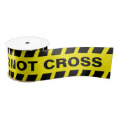 Halloween Decorations Crime Scene Ribbon Satijnen Lint (Spoel)