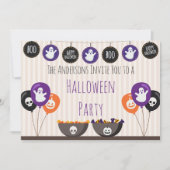 Halloween Decorations Kaart (Voorkant)