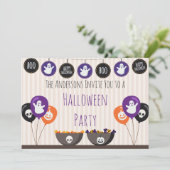 Halloween Decorations Kaart (Staand voorkant)