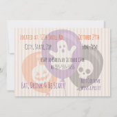 Halloween Decorations Kaart (Achterkant)