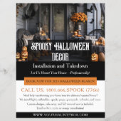Halloween Decorations Service Flyer Sjabloon (Voorkant)