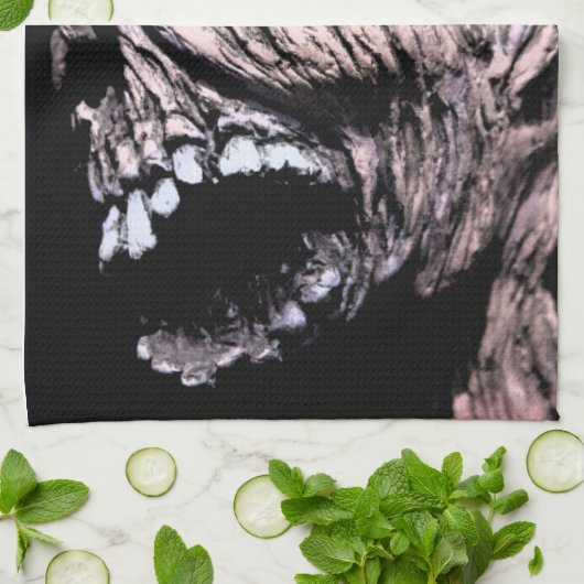 Halloween Decorations Zombie Home Decor Kitchen Theedoek (Gevouwen)