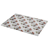 Halloween Decorative Glass Cutting Board/Ghost Snijplank (Hoek)