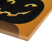 Halloween Decorative Glass Cutting Board/Pumpkins Snijplank (Hoek)