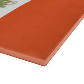 Halloween Decorative Glass Cutting Board/Scarecrow Snijplank (Hoek)