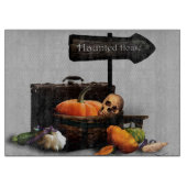 Halloween Decorative Glass Cutting Board Snijplank (Voorkant)