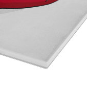 Halloween Decorative Glass Cutting Board/Teeth Snijplank (Hoek)