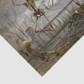  Halloween-decoupage-danskeletten Tissuepapier (Detail)