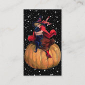 Halloween: Definitieve grens Visitekaartje (Achterkant)