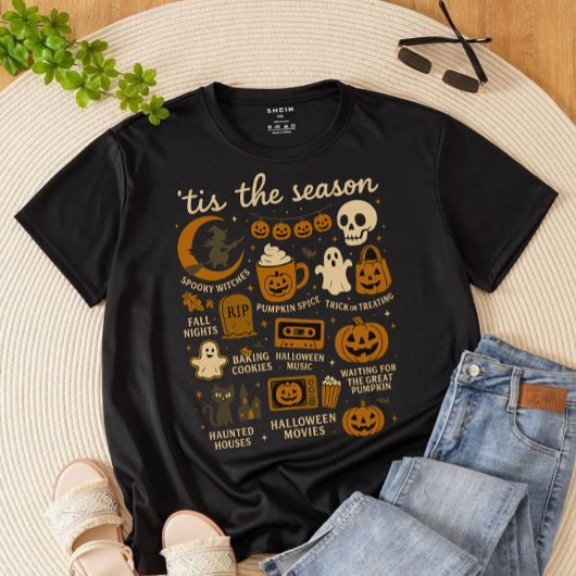  Halloween degine T-shirt