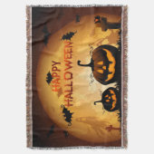 Halloween dekens deken (Voorkant Verticaal)