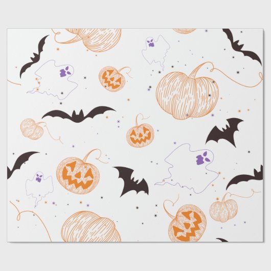Halloween Delights Cadeaupapier (Vlak)