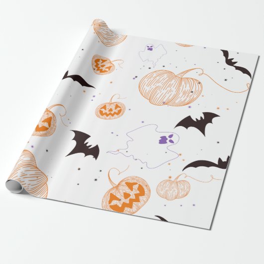 Halloween Delights Cadeaupapier (Uitgerold)