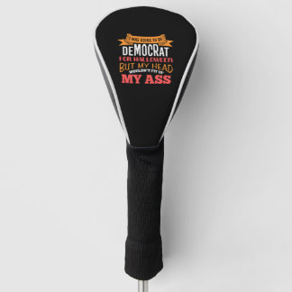 Halloween Democratisch Politiek Sarcasme Golfheadcover