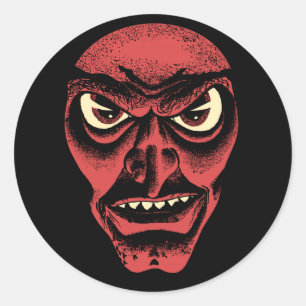 Halloween Demon of Heks Sticker