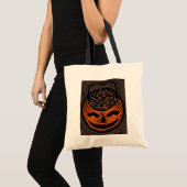 Halloween Demoncat en Trick-or-Treat Bag Tote Bag (Voorkant (product))