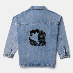 Halloween Denim Jacket