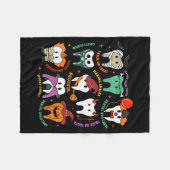 Halloween Dental Boo Crew Dentist Costume Teeth Wo Fleece Deken (Voorkant (Horizontaal))