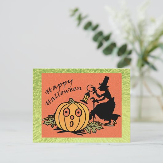  Halloween Design Briefkaart (Staand voorkant)