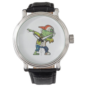 Halloween Design for Baseball Lovers Horloge