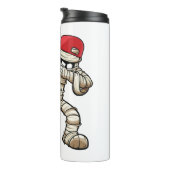 Halloween Design for Baseball Lovers Thermosbeker (Geroteerd rechts)