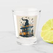 Halloween Design Geschoten glas (Voorkant)