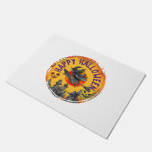 Halloween Design Happy Halloween Witch Deurmat (Schuin)