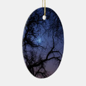 Halloween Design met Spooky Tree en Mon Keramisch Ornament (Rechts)