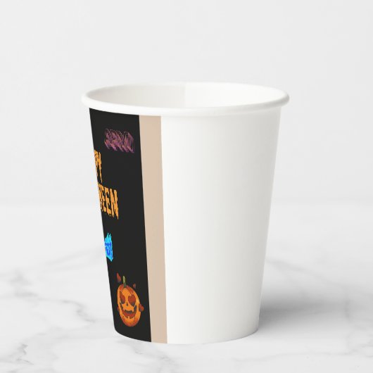 Halloween design papieren bekers (Links)
