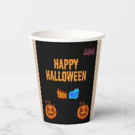 Halloween design papieren bekers