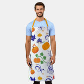 Halloween design schort (Gedragen)