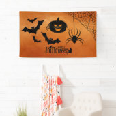 Halloween design spandoek (Insitu)