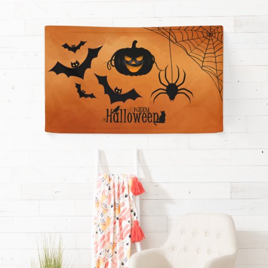Halloween design spandoek (Insitu)