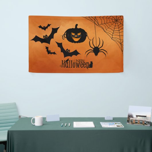 Halloween design spandoek (Beurs)