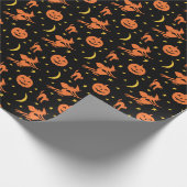 Halloween Design Wrapping Paper Cadeaupapier (Hoek)