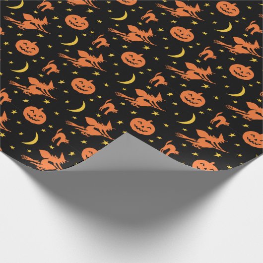  Halloween Design Wrapping Paper Cadeaupapier (Hoek)