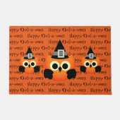 Halloween deur mat-uil deurmat (Voorkant)