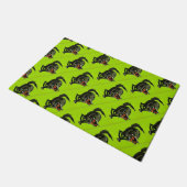 Halloween deur/Welkomstmat/Katten Deurmat (Schuin)
