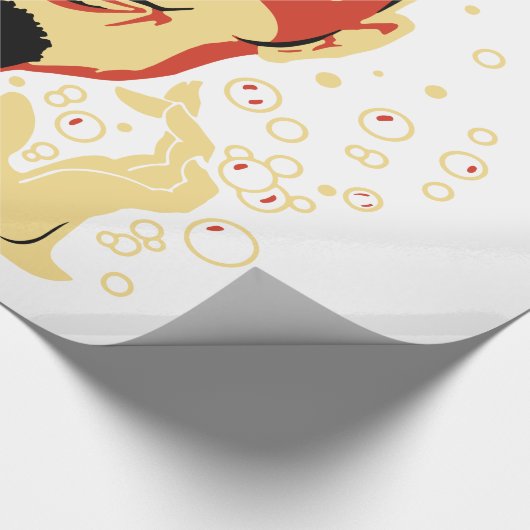  Halloween Devil Head #2 Cadeaupapier (Hoek)