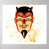  Halloween Devil Head #2 Poster (Voorkant)