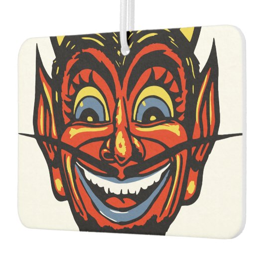 Halloween Devil Head Luchtverfrisser (Links)