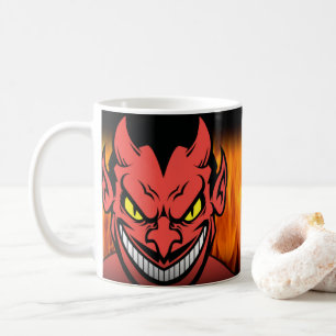 Halloween Devil Personalized Coffee Mok, Cup Koffiemok