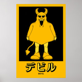 Halloween Devil Poster