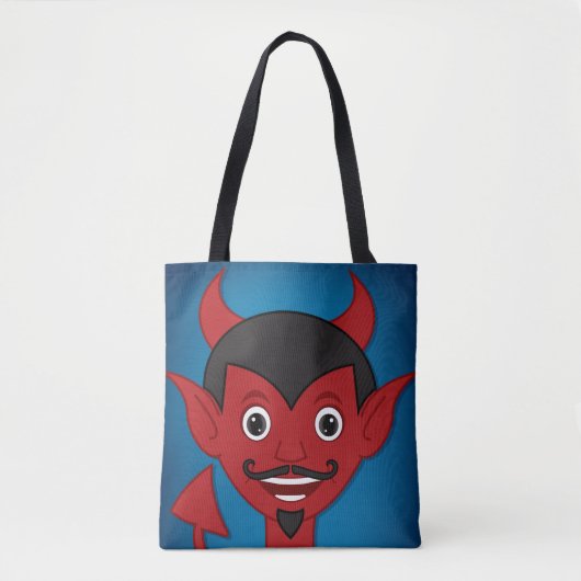 Halloween Devil Tote Bag (Voorkant)