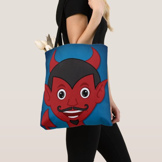 Halloween Devil Tote Bag (Dichtbij)