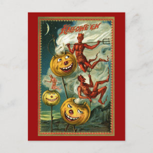 Halloween Devils & JOL's Briefkaart