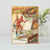  Halloween Devil's Menu (Staand voorkant)